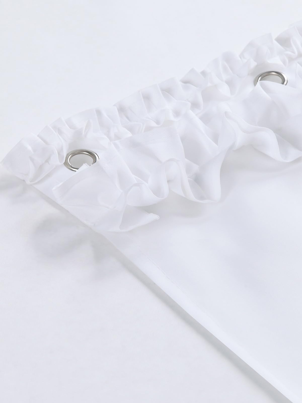 KIZAMI Rideau de Douche Fait à la Main avec Jupe 280 × 200 cm, Rideau de Douche en Polyester, Rideau de Douche imperméable Frais et épaissi, utilisé pour la décoration de Salle de Bain de Maison