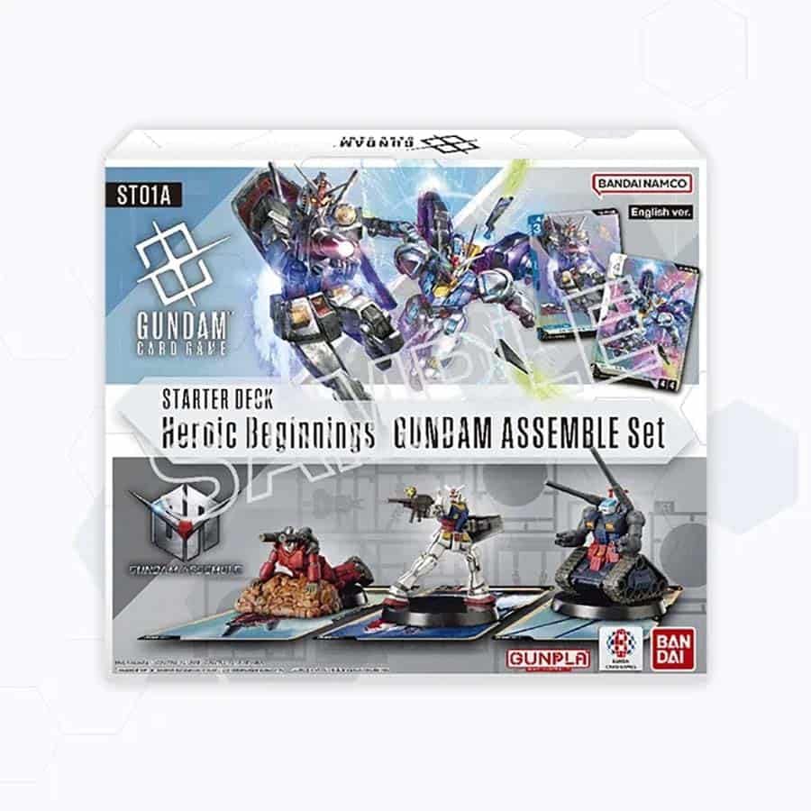 Gundam Card Game: Gundam Assemble Starter Set 01 - Heroic Beginnings