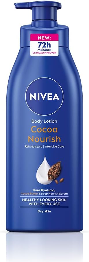Cocoa Nourish 400ml Body Lotion with Deep Moisture Serum| 72 H Moisturization | With Cocoa Butter & Coconut Oil | Non Greasy & Healthy Looking Skin |For Very Dry Skin