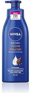 NIVEA Cocoa Nourish 400ml Body Lotion with Deep Moisture Serum| 72 H Moisturization | With Cocoa Butter &amp; Coconut Oil | No...