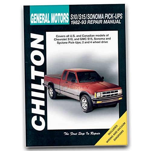 CHEV S10/S15/SONOMA 82-93 (Chilton Total Car Care Repair Manual)