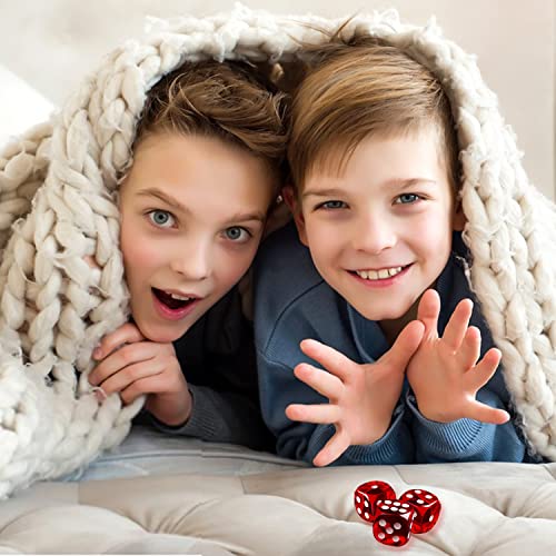 Dadi piccoli TASAHNI - Set di 100 dadi a sei lati