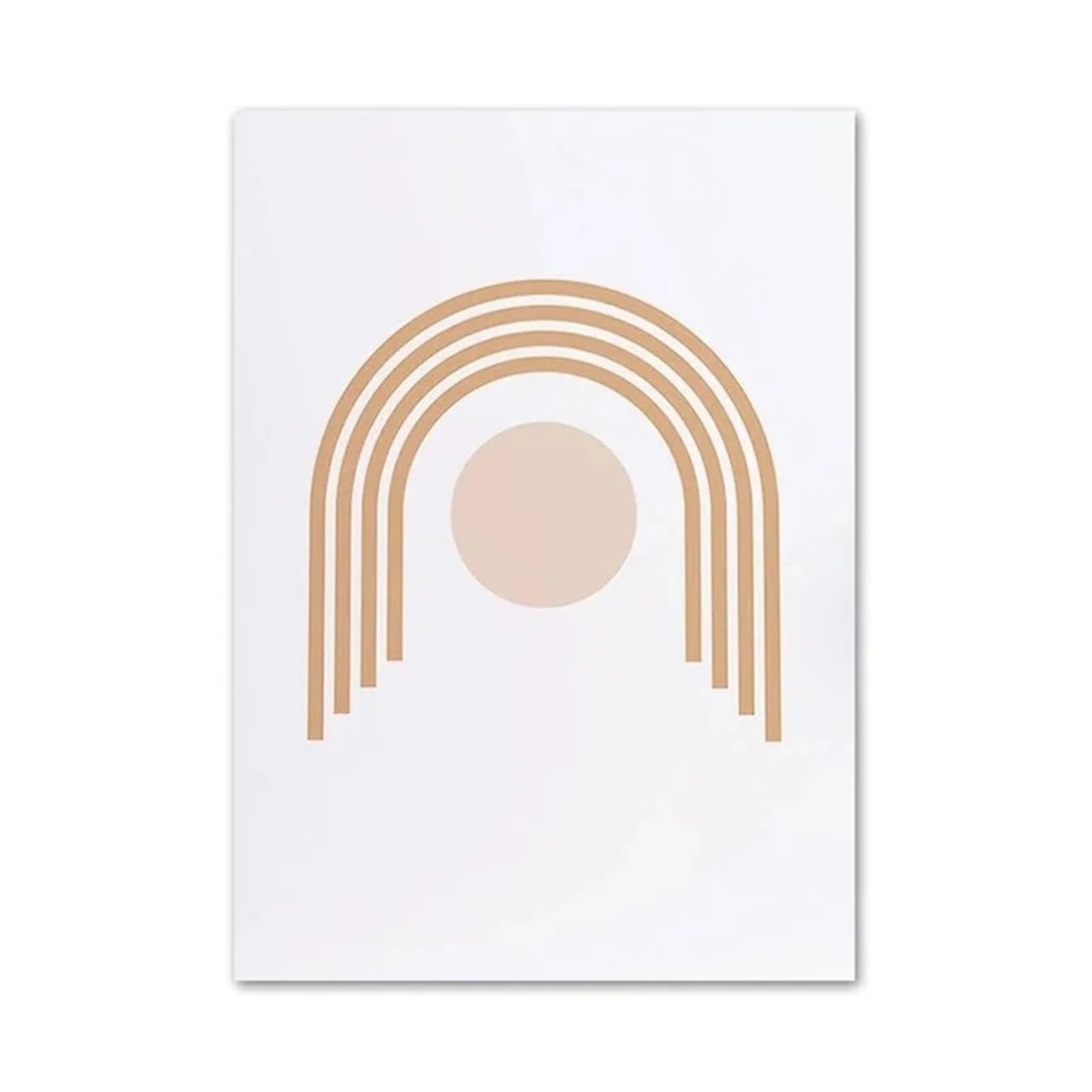 Impression Minimaliste sur Toile : Art Mural Moderne Modèle E 40x50