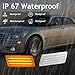 litzland LED Side Marker Lights Compatible With Chrysler 300/300C 2005-2014 Front Bumper Side Marker Turn Signal Lamps Clear Lens