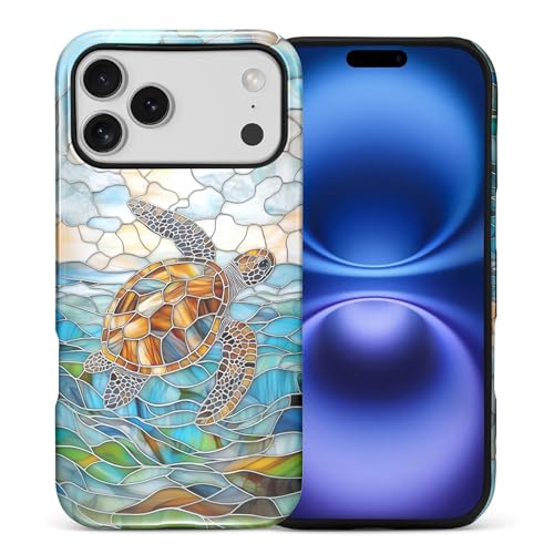 Coque pour iPhone DDD Pro Max motif tortue pour le quotidien