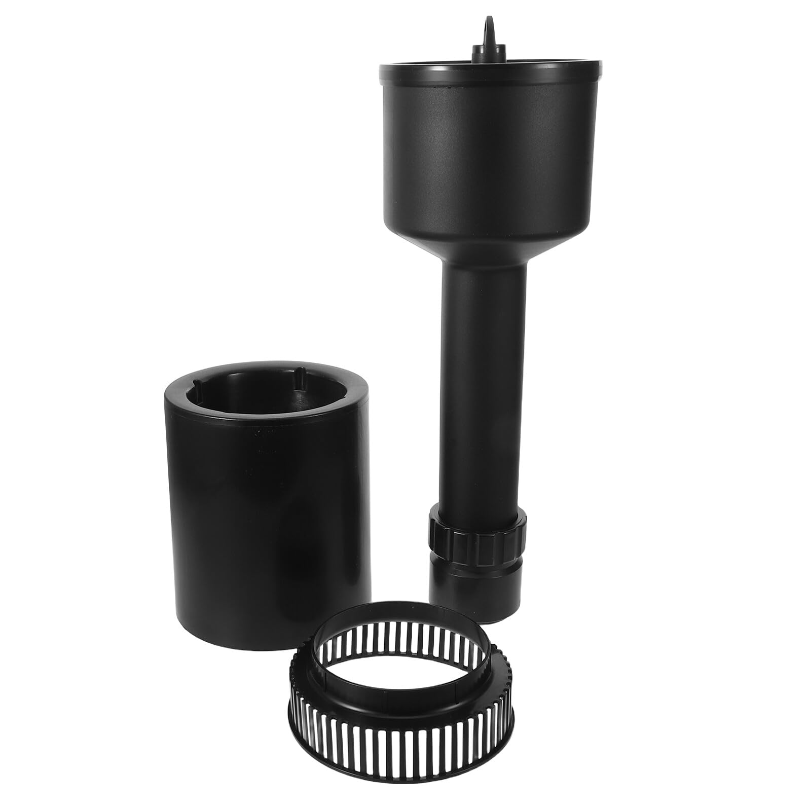 Skimmer de Agua para Acuario Negro, Eliminación de Película y Residuos | Plástico, 8000-16000l/h, para Tanque de 40㎡, Tubo Pvc de 75mm, Decoracion Otono