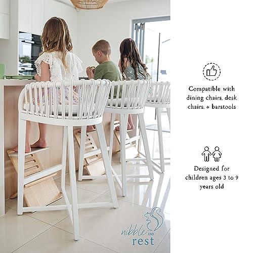 Image of Nibble and Rest Footsi Grow, Height Adjustable Children's Footrest, Provides Fundamental Foot Support for Children Ages 3-9
