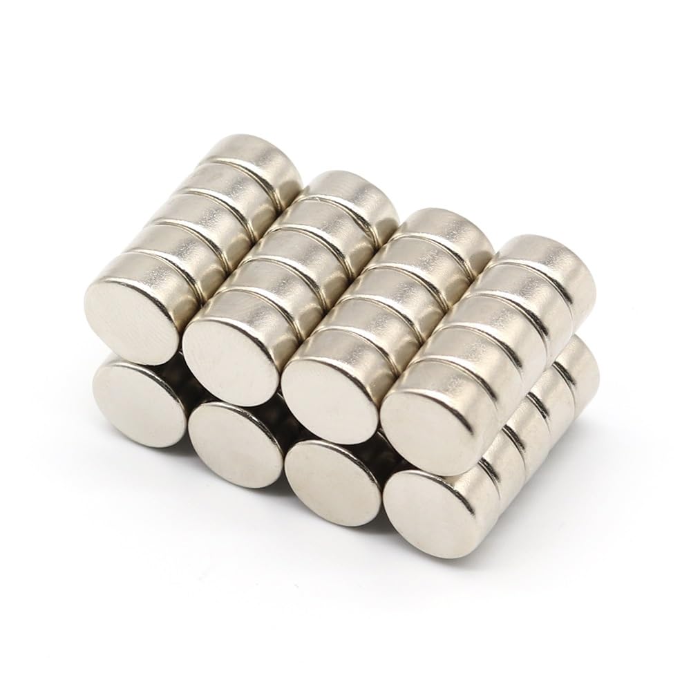 10/20/50/100Pcs 10x5 NdFeB Neodymium Super Small Round Permanent Disc Magnetic imanes 10x5 Magnet(50 Pcs)
