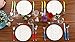 FlyingColors Laguiole Stainless Steel Flatware Set. Multicolor Handles, Wooden Storage Box, 34 Pieces