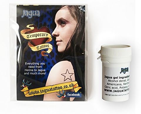 Jagua Temporary Tattoo Gel - Blue/Black Colour - 25ml Tub by Jagua ltd