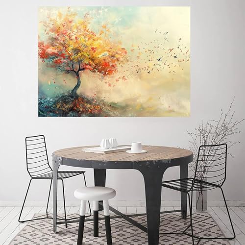 Tableaux decoratifs muraux haut de gamme impression paysage abstrait sur toile - 4
