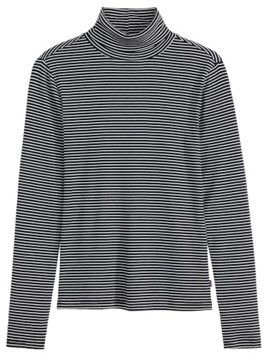 Dreamy Turtleneck Annalise Stripe Anthra – Ansicht 1