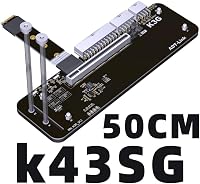 JMT M.2 NVMe külső grafikus kártya tartó PCIe 4.0 x4 50cm kábellel 3