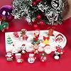 20 Pcs Christmas Silicone Focal Beads, 3D Rubber Beads for Pens Keychain Bracelet Landyard Making Art Crafts Supplies Bulk #3