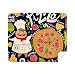 Cook Pizza Italy Tomato Foods Cleaning Cloth Screen Cleaner 2pcs Suede Fabric