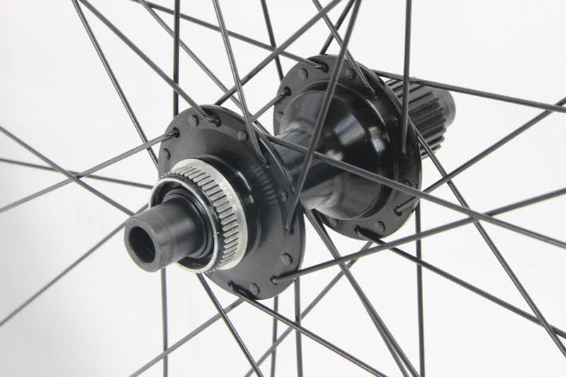 29 Inch WTB St i25 Shim Micro Spline Disc Hubs Thru Axle Boost Wheel Set 148mm x 110mm Rekon 29 x 2.40WT Tire and Tube Package