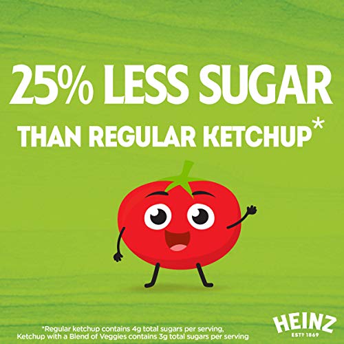 Heinz Tomato Ketchup With A Blend Of Veggies, 19.5 Oz #TOP2