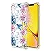 Yoedge Obudowa iPhone XR, przezroczysta przezroczysta spersonalizowana poduszka powietrzna z nadrukiem wzorzyste etui ochronne ultracienkie odporne na wstrząsy silikonowe etui żelowe TPU do iPhone'a XR, ptak