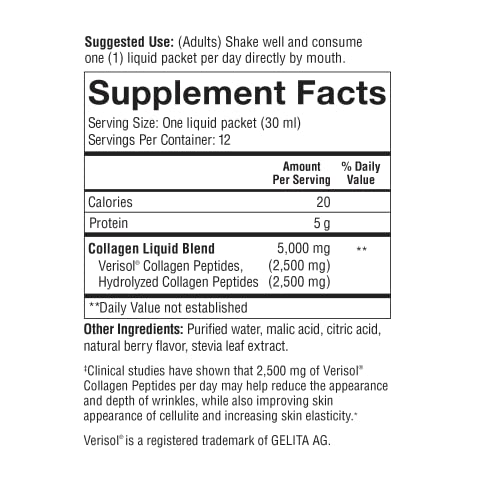 Youtheory 2184596 Collagen Liquid - 5,000 Mg Hydrolyzed Collagen thumb #6