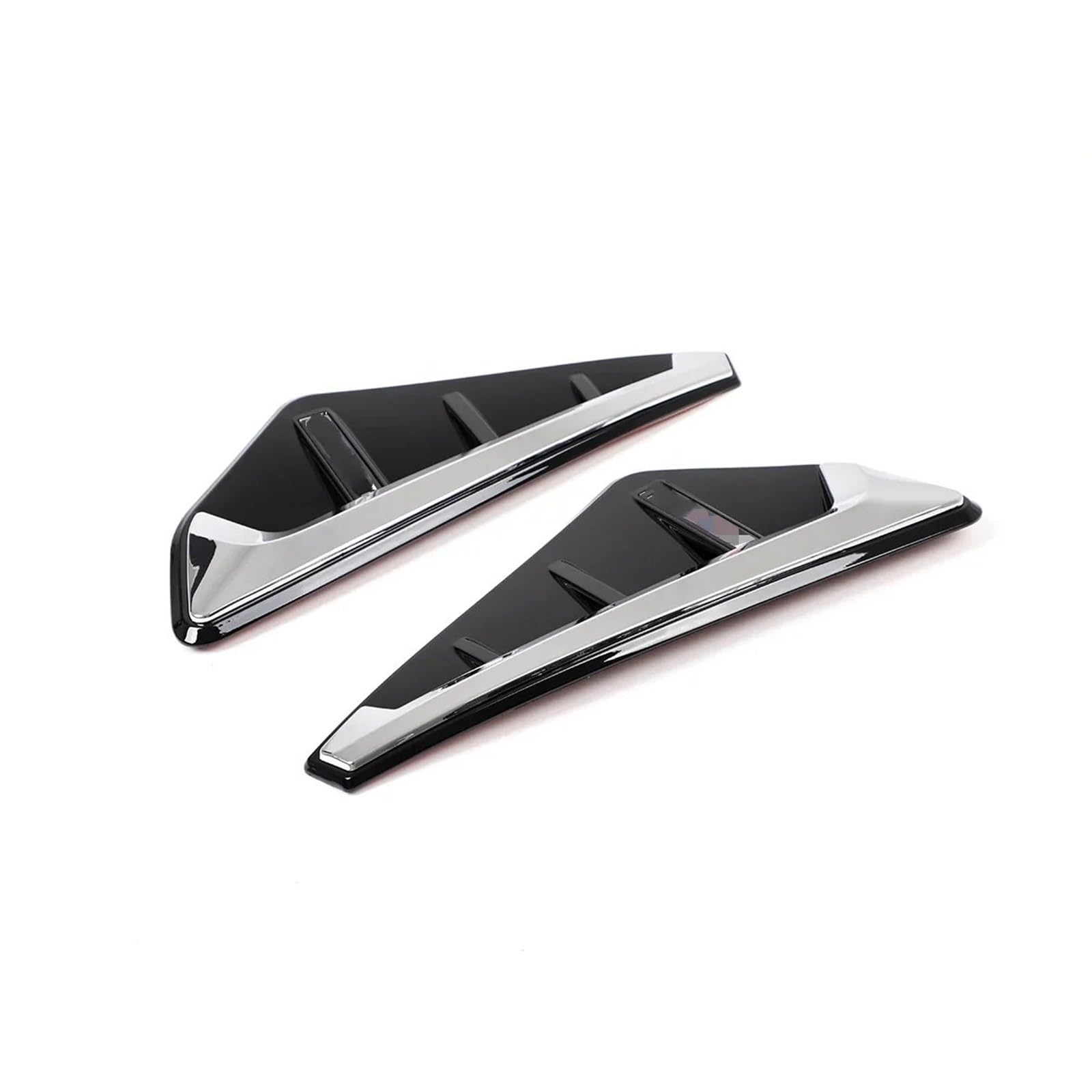 Car Side Wing Trim Car Side Vent Air Flow Fender Intake Sticker Shark Gills Trim Fit for X5 G05 2019-2022(Style B)