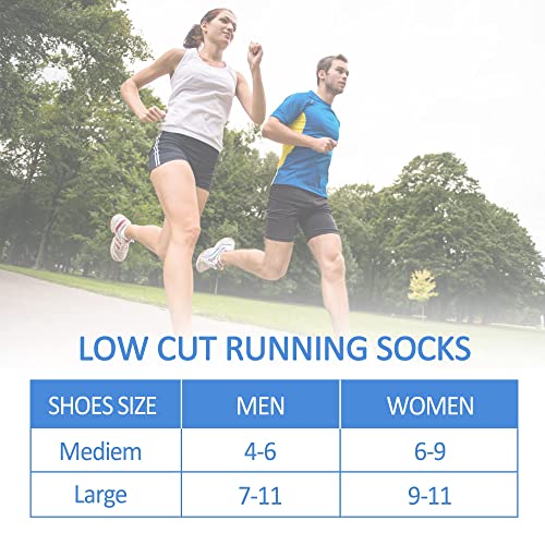 Fixseed Unisex Athletic Sport Socks With Cushioned Low Cut Running Socks For Women Men With Compression Arch Support #TOP5