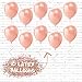 xo, Fetti Bachelorette Party Decorations - Bride to Be Balloon Kit - Rose Gold - 16