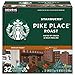 Starbucks Coffee K-Cup Pods for Keurig Brewers, Pike Place Roast, Medium Roast (32 Count (Pack of 4))