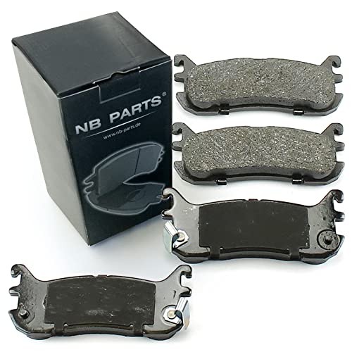 Freno Pastillas de Freno Trasera Juego NB Parts Alemania 10032534 Cover