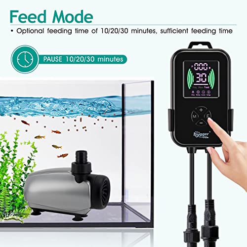 Hygger 1200Gph Energy Saving Aquarium Water Pump (4500L/H, 40W), Ultra Quiet Ac 110V Submersible Pump With 12.5Ft High Lift, Circulation Pump With 6.6Ft Power Cord For Fish Tanks #TOP3
