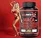 aktivmen’s X MACA SCHWARZ - teuflisch gut dosiert - 166 Kapseln + L-Arginin, L-Citrullin, Cordyceps, Tribulus, Pinienrinden Extrakt, Selen, Vitamin C + B5, Zink, 1 Dose (1x135,6g)