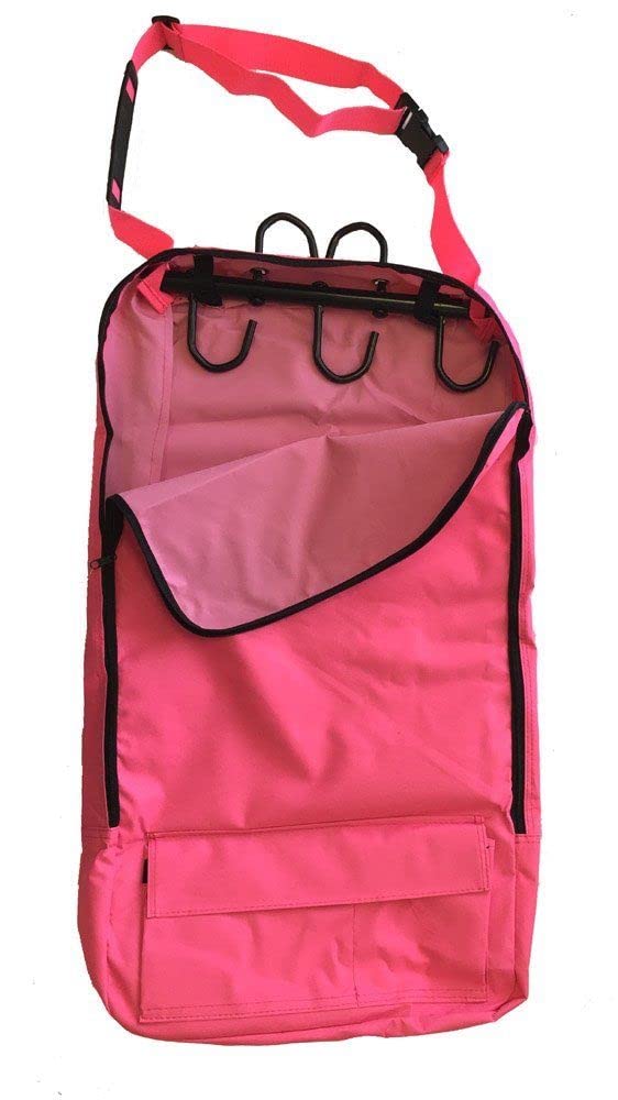 AJ Tack Deluxe Bridle Bag with Hooks Pink