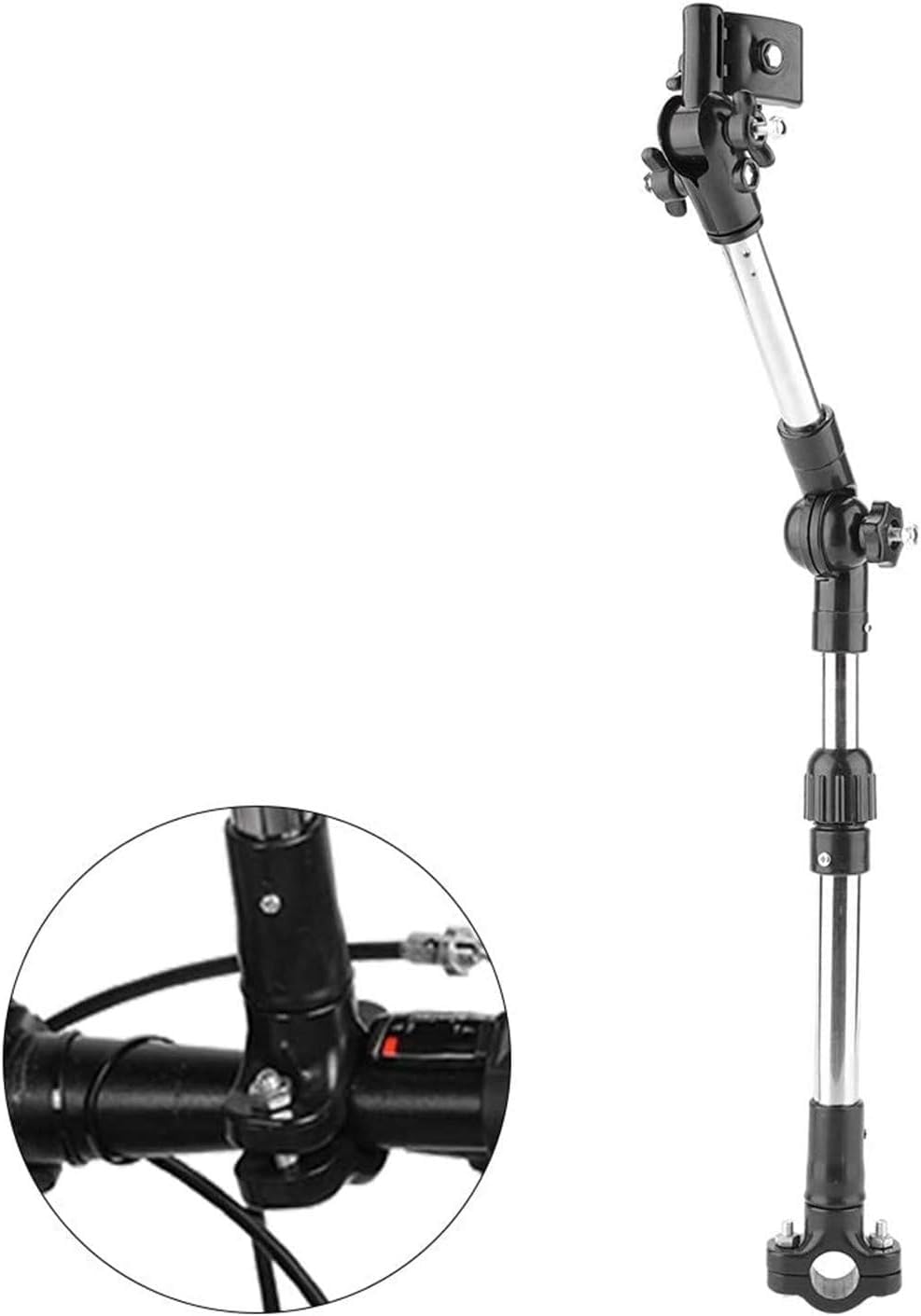 Soporte De Paraguas Ajustable para Exteriores con Soporte De Paraguas para Bicicleta, Bicicleta Eléctrica, Silla De Ruedas