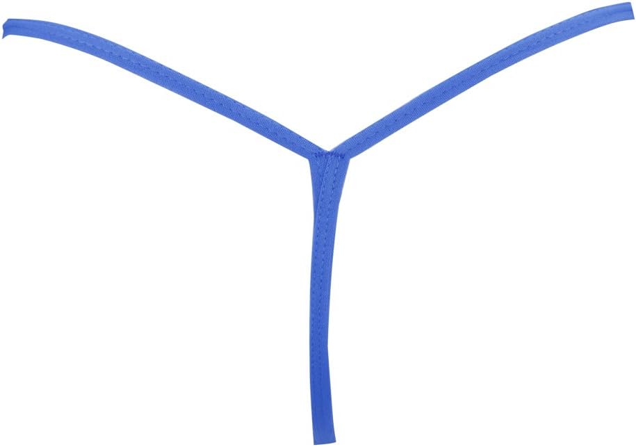 Freebily Women's Sexy Micro G-String Mini Thong Panties Tear Drop Shaped Bikini Underwear