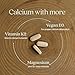 New Chapter Calcium Supplement - Bone Strength Plant-Based USDA Organic Calcium with Magnesium, Vitamin D3+K2, for Bone Health & Joint Mobility, Heart Support, 905 mg dose - 120 Slim Tablets