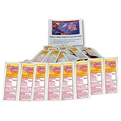 Sunscreen Lotion 100 Packets SPF30+ and PABA-Free Cover