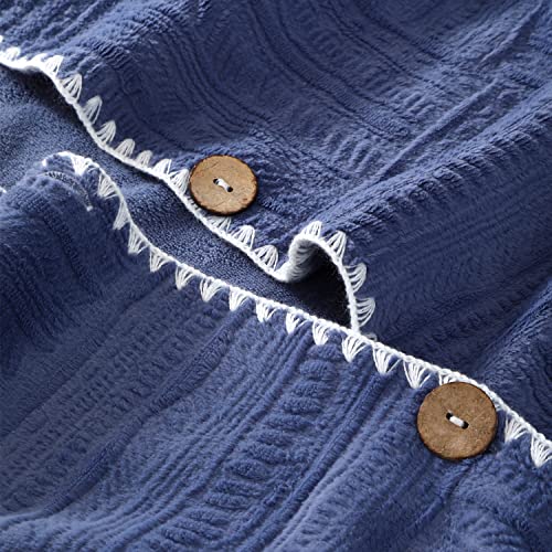 Vmgreen Wearable Compact Travel Blanket, Camping Blanket, Airplane Blanket, Pocket Blanket, Stadium Portable Blanket With Soft Case For Office, Home, Hiking, Car Ride Soft & Cozy, 40 * 60” (Blue) #TOP6