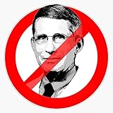 LAD Studio Anti-Fauci Sticker Bumper Sticker Vinyl Decal 5""