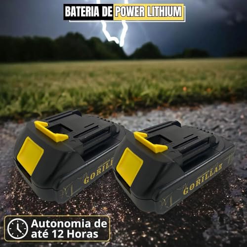 Serra Sabre Serra Tico Tico A Bateria 21V com Duas Baterias e Maleta