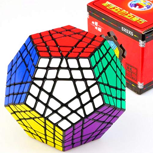 Cuberspeed ShengShou Gigaminx Black Magic cube Gigaminx Speed cube