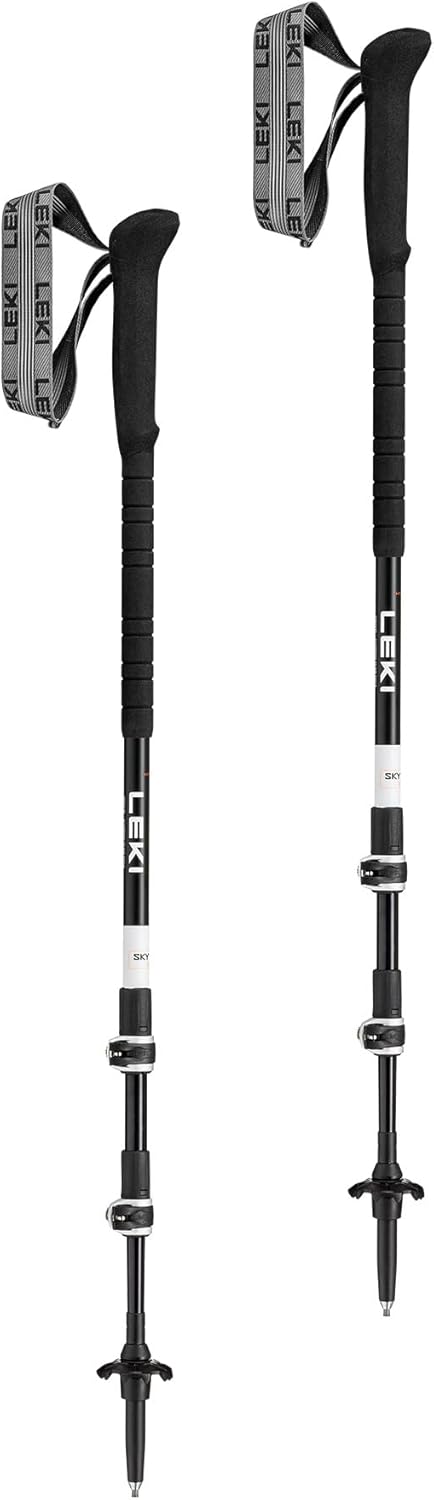 LEKI Skytera Lite Trekking Poles - Collapsible Lightweight Walking Poles for Thru-Hiking, Fast-Packing, & Mountaineering