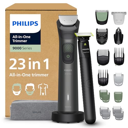 Philips Rifinitore All-in-one Multigroom Serie 9000 23 in 1 -...