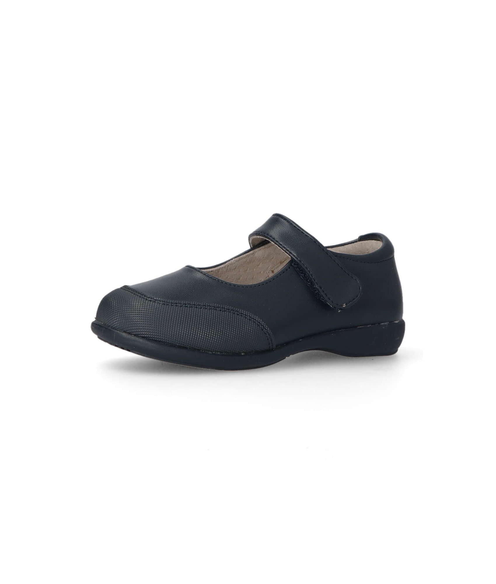 PEKE'S by Vanessa Pekes Zapato Colegial Velcro De Niña Pek P005 Marino