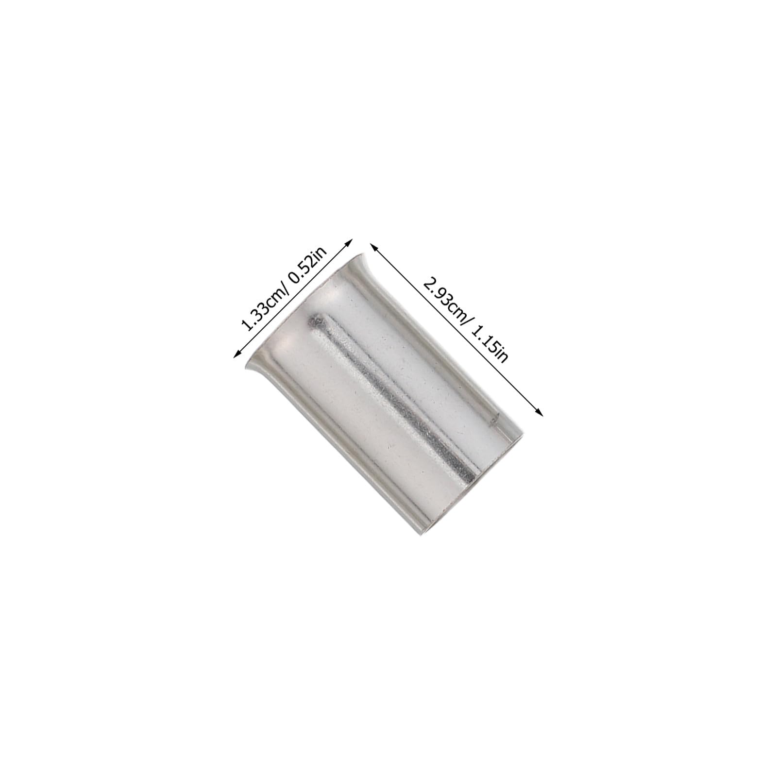 Terminale Tubolare 1000 Pezzi in Acciaio Inox, Connettori Elettrici | Kit Assortimento di Terminali per Cavi, Plastico Isolante, Uso in Junction Box e Sistemi Elettrici Esigenti