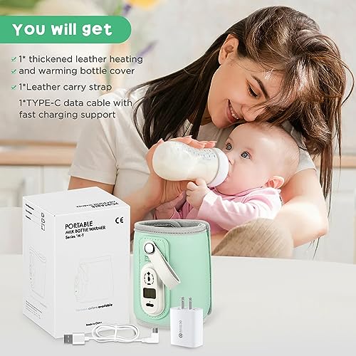 S Sunsbell BABY BOTTLE WARMER+18W FAST CHARGING Baby Bottle Warmer, Baby Bottle Insulation Cover Bottle Warmer thumb #8