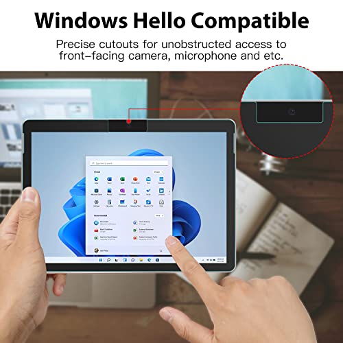 Film protecteur Surface Go pour prendre des notes au café sans reflets