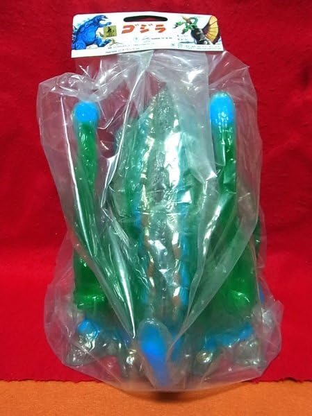 マルサン ビオランテ 450/クリア/ゴジラ/ソフビ ビオランテ 花獣 450