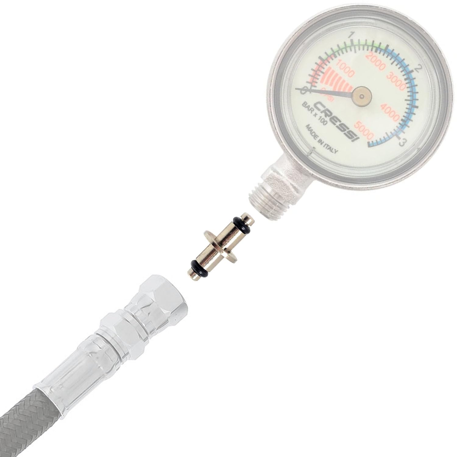 Trident High Pressure Swivel Spool with O-Rings