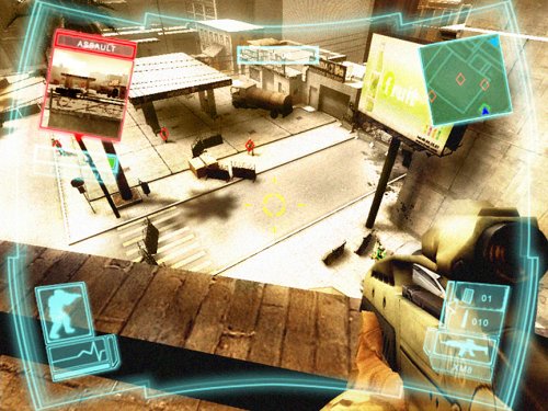 Ghost Recon 3 : Advanced Warfighter Ps2 - vue 3