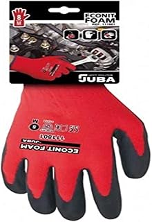 Juba G, nailon/fibra Lycra sin costuras recubierto nitrilo foam microporoso,dorso fresco - SIZE: 10