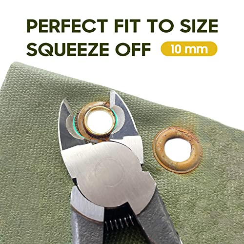 Heavy Duty Snap Fastener Tool Adjustable Snap Setter Tool Includes 20 Sets 15Mm Snaps For Boat Cover ＆ Snap Removal Tools Kit #TOP4